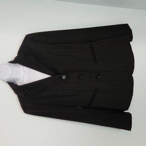 Anne Klein stretch jacket/blazer sz 14. 3 button closure, pockets.